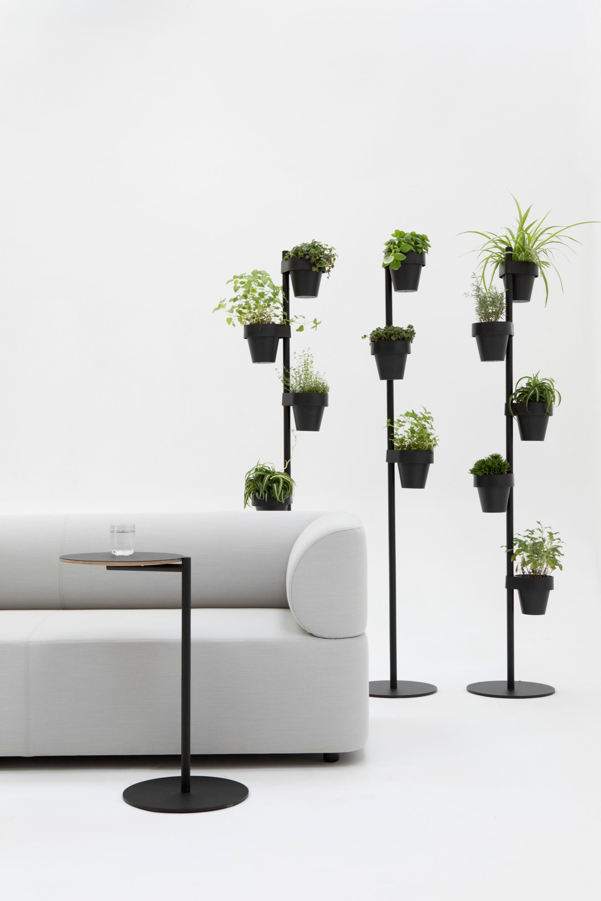 Стальная напольная подставка для горшков с порошковым покрытием Cascando SLIDE ARCH-00051757 - Вид №5