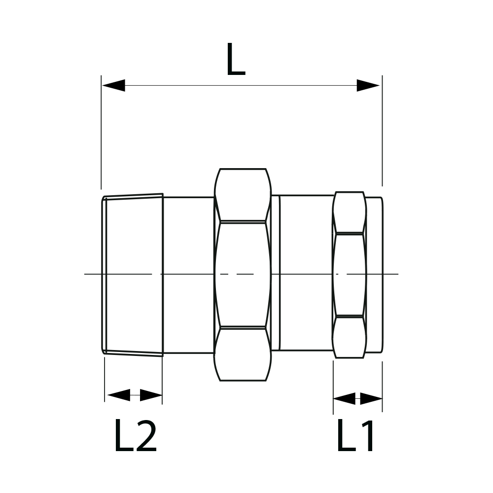 8126008000000 Разъемные соединения Tece  - Вид №1