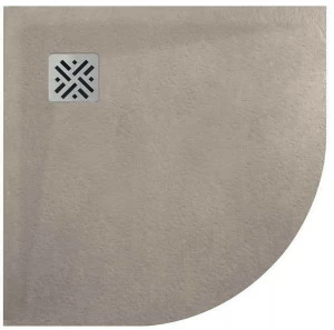 Glass1989 Полукруглый душевой поддон из минералита Showering