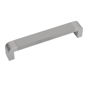 86728216 Ручка-скоба C-38 пластик 128 мм цвет серебро STLM-0070983 Santreyd