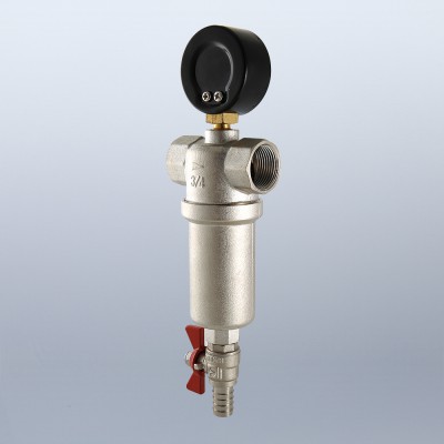 VT.389.N.05 Фильтр механической очистки промывной каскадный Valtec 3/4"  - Вид №14