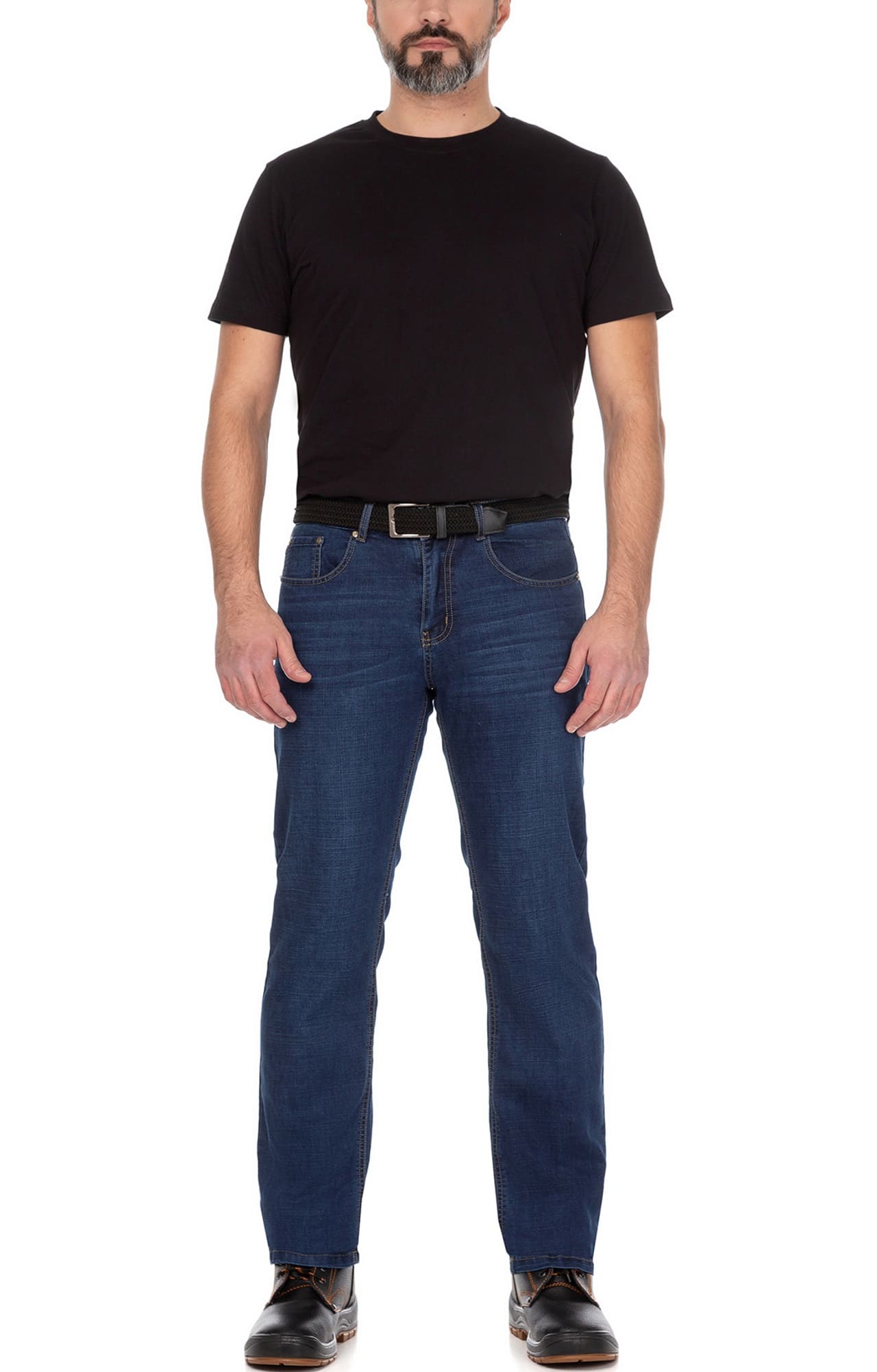 63283 Брюки "Деним" синие  Одежда для официантов  размер 31 (46-48) Спецодежда  - Вид №2