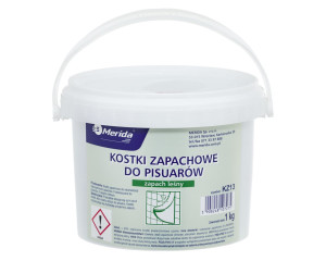 KZ13 Ароматические блоки для писсуаров, упаковка 1 кг (в среднем 35 шт.), цвет ЗЕЛЕНЫЙ Merida