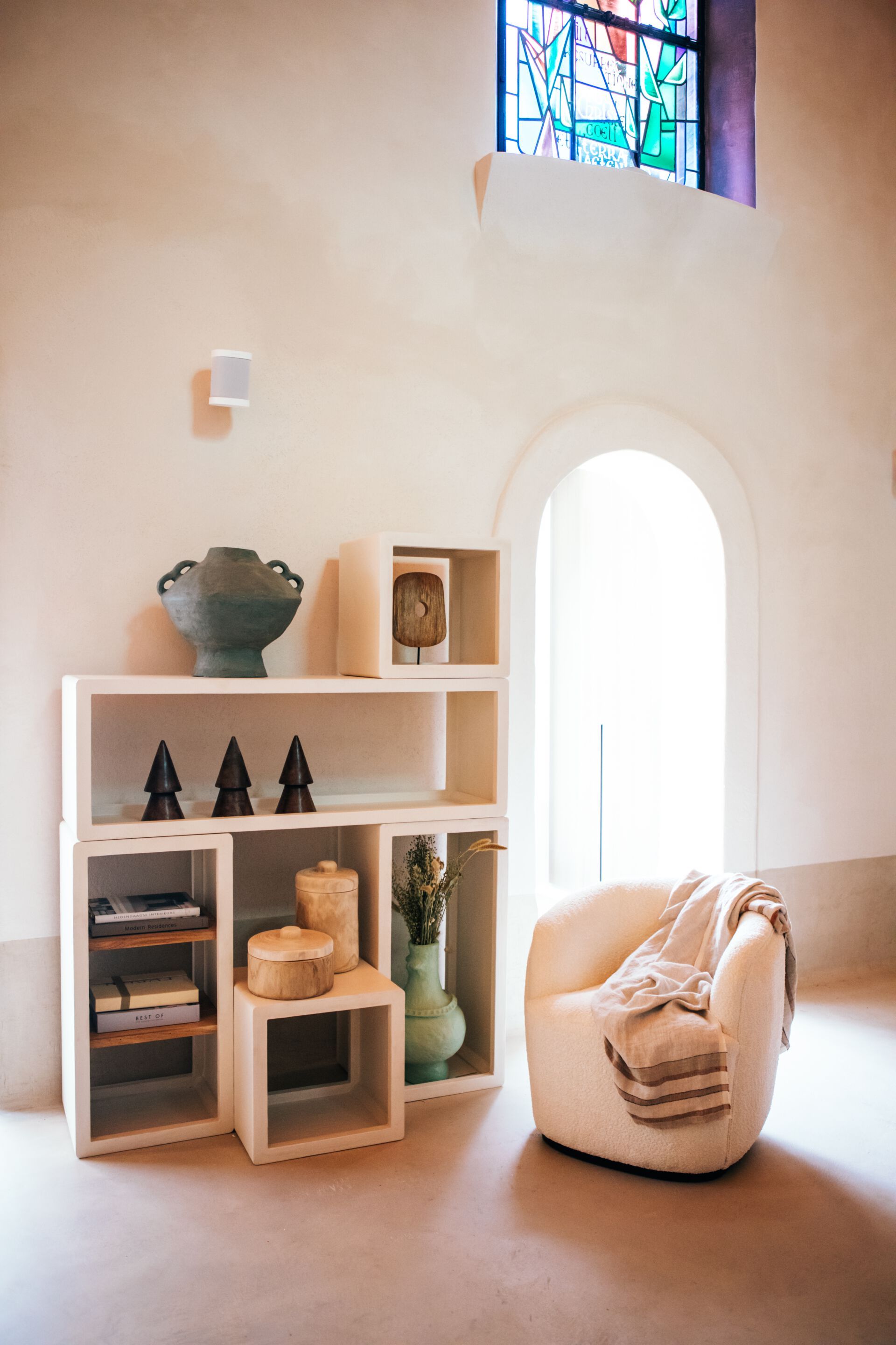 Отдельно стоящий секционный книжный шкаф POMAX ARCH-00144656 - Вид №12