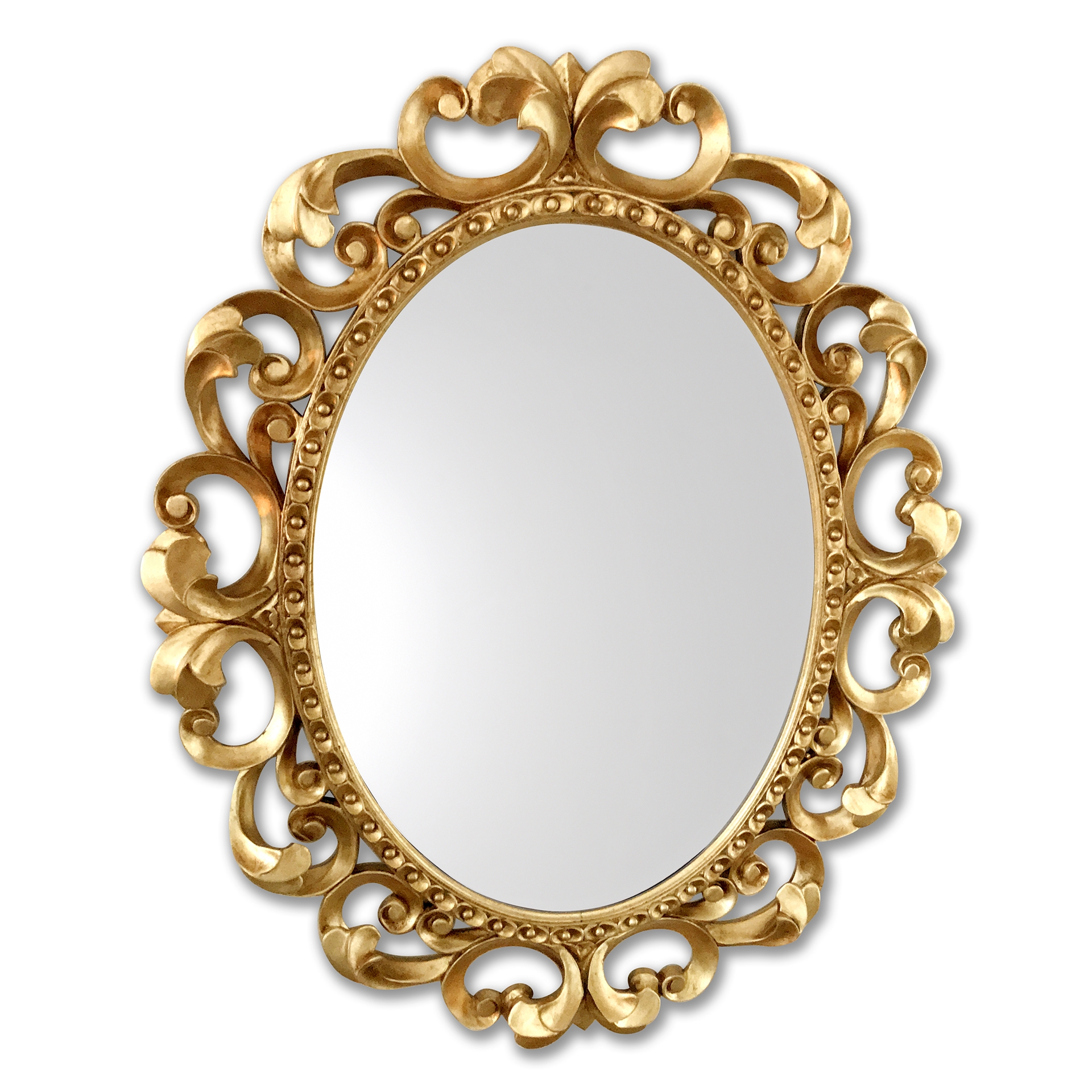 182OV 3SC Зеркало Daisy Oval Black Silk Matt Classico Treesseci 3SC