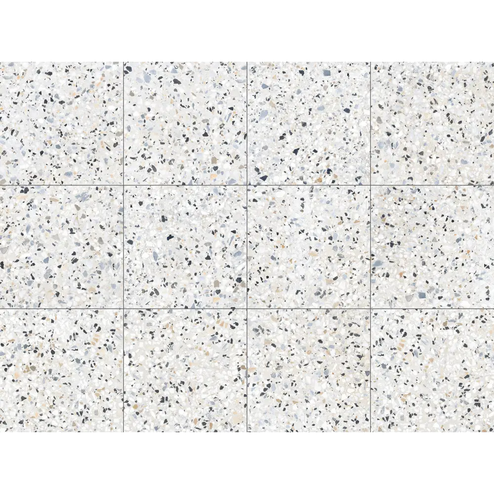ALMA CERAMICA Terrazzo: керамогранит с ректифицированными краями 57×57 см 86711030 STLM-0070927 - Вид №2