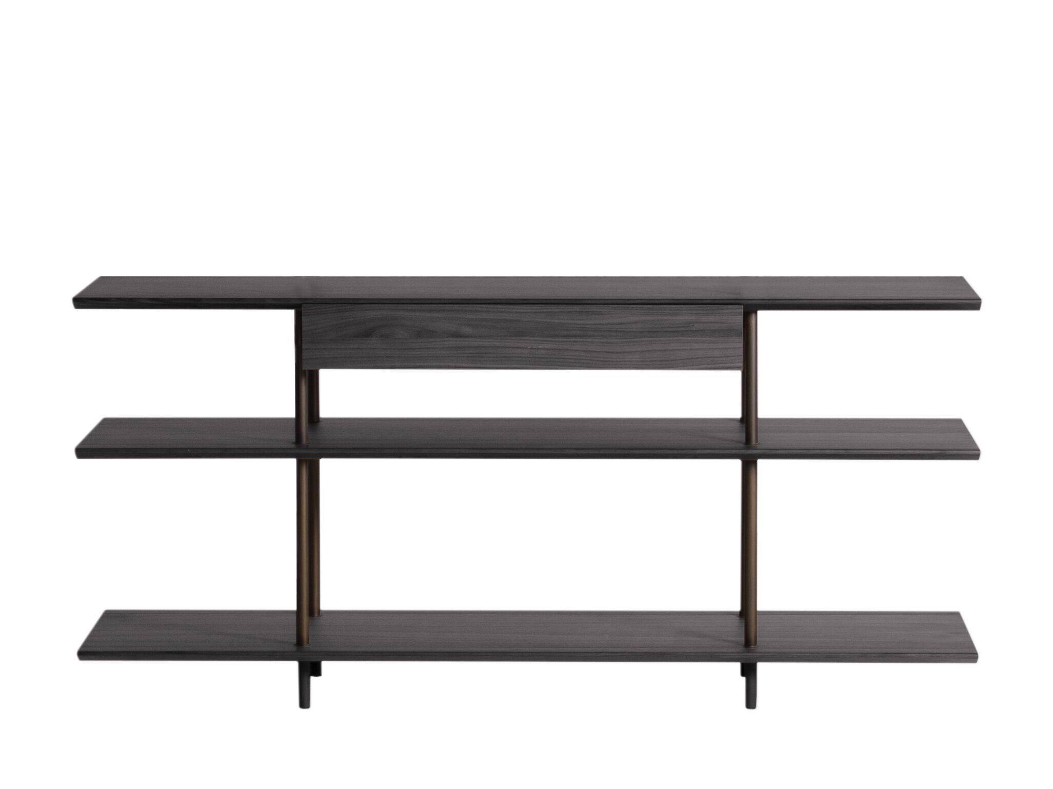 Деревянный отдельно стоящий книжный шкаф Potocco Arial ARCH-00046342