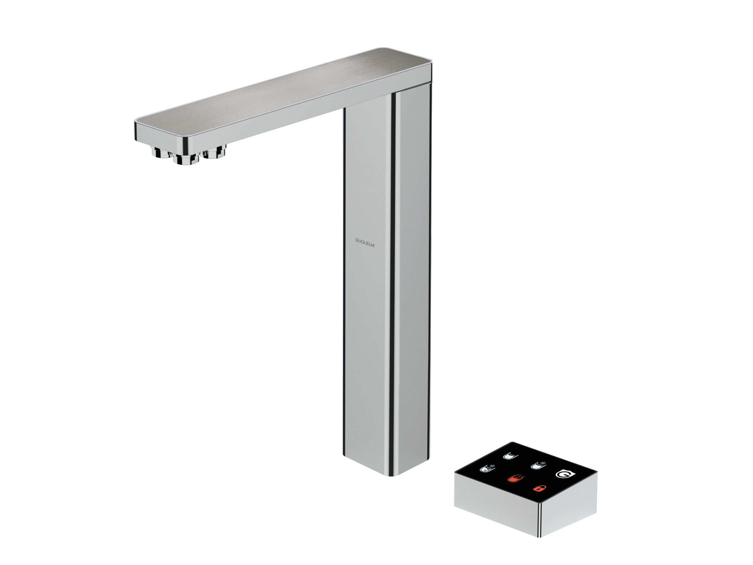 Электронный напольный кухонный кран с очистителем GUGLIELMI RUBINETTERIE Pura ARCH-00010122