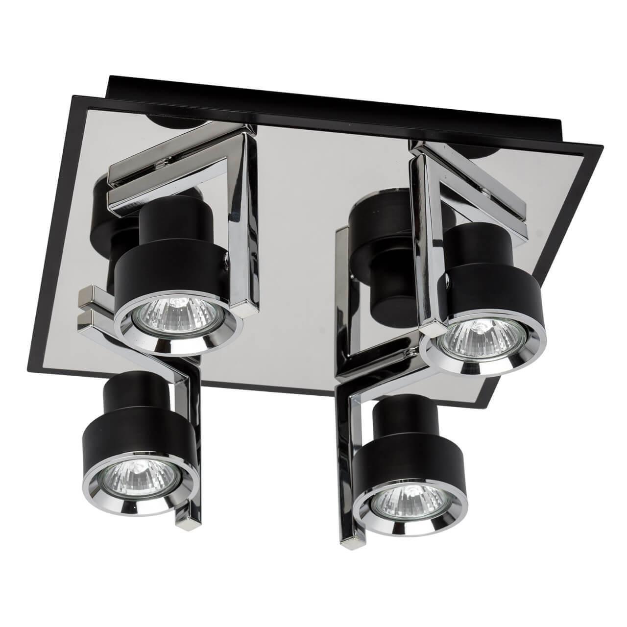 Спот потолочный галогеновый на 4 лампы хром "Арно 2" 541020704 DE MARKT АРНО 2 00-3924306 Хром  - Вид №2