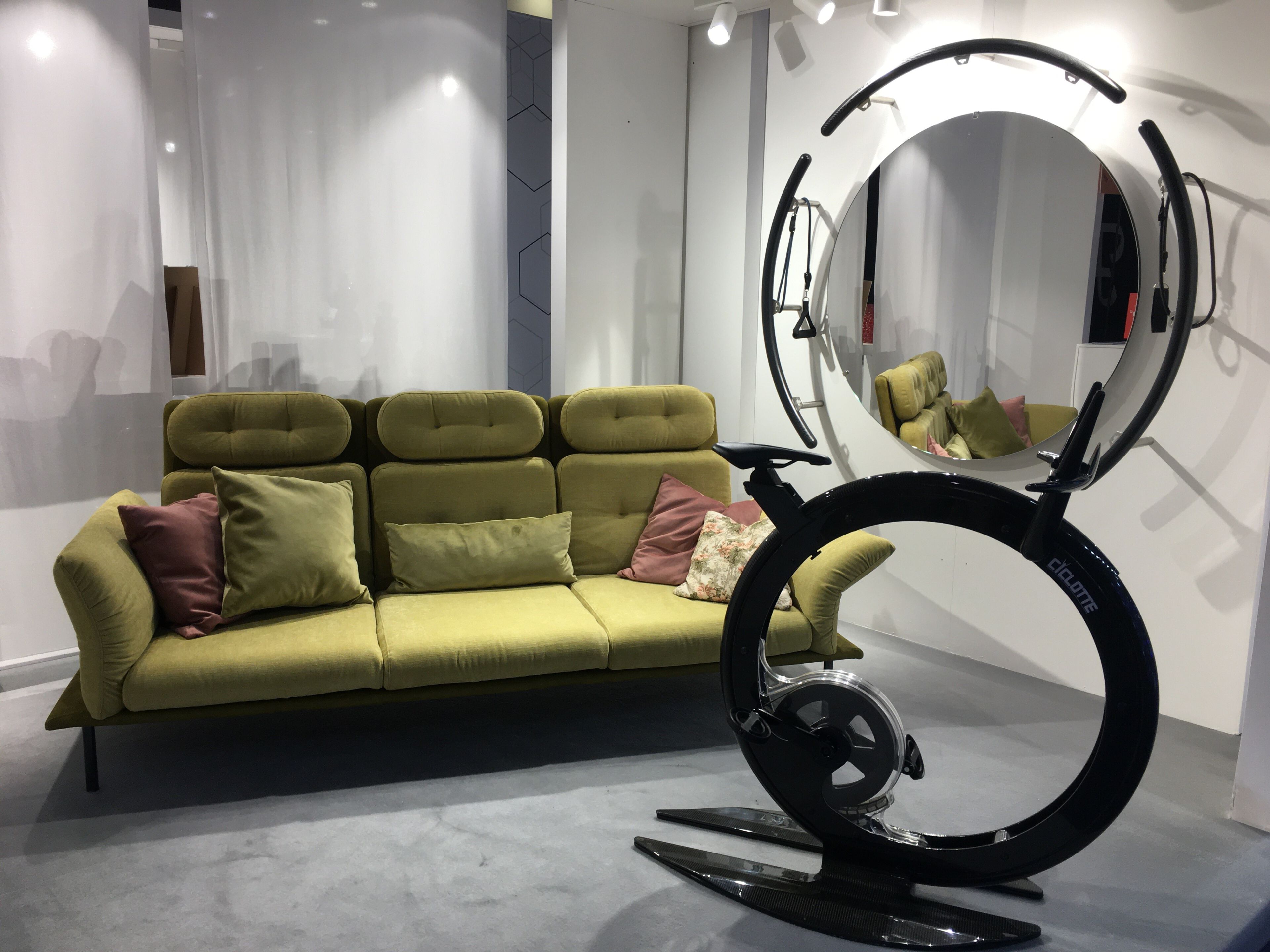 Зеркало круговой скульптуры Ciclotte CICLOTTE WALL-BAR ARCH-00117613 - Вид №3