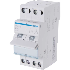 Переключатель I-0-II Hager 2Р 40 A 15856389 STLM-2153924