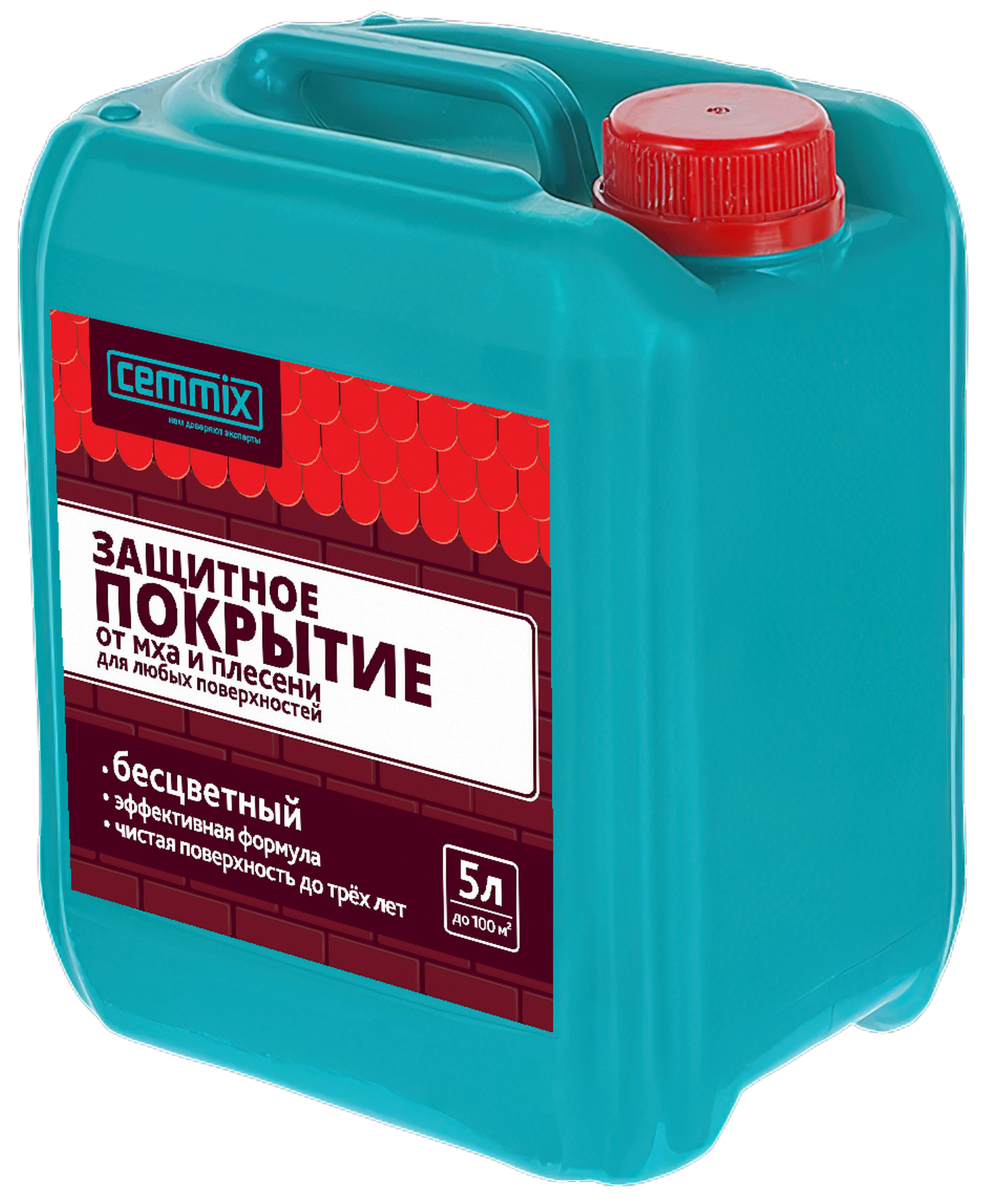 83506019 Защитное покрытие от грибка и плесени 5 л STLM-0041518 CEMMIX  - Вид №2