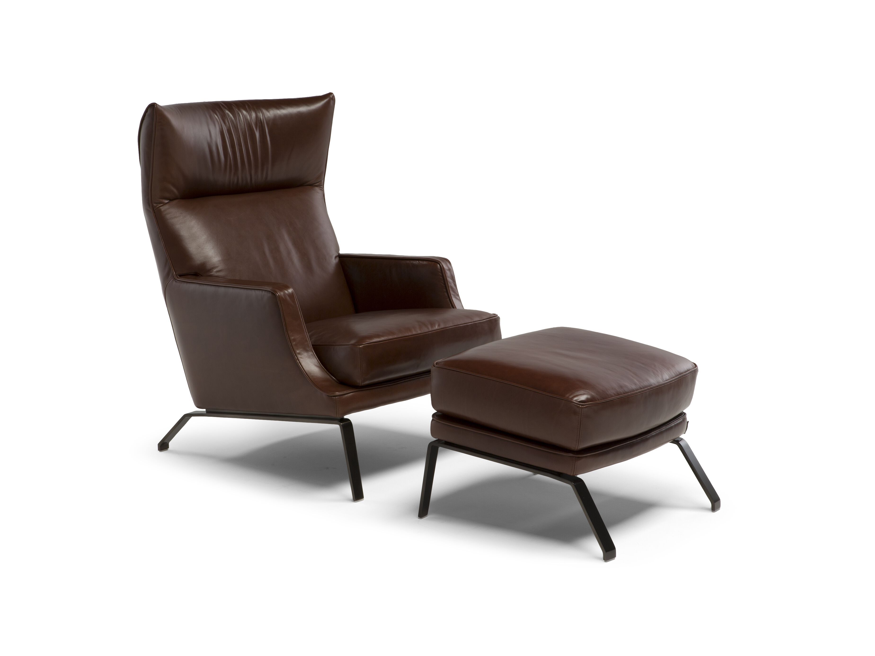 Подставка для ног из кожи или ткани Natuzzi Italia Clemmie ARCH-00071541 - Вид №4