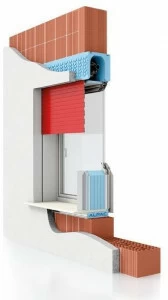 Alpac Моноблок для оконного проема специально для рольставни Presystem