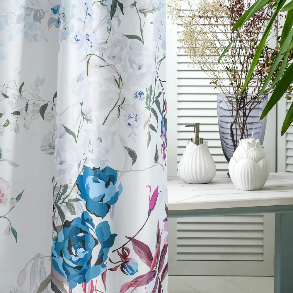 Дозатор для жидкого мыла Fleur цвет белый MOROSHKA STLM-2211580 - Вид №9