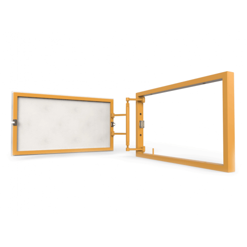 Ревизионный люк под плитку, распашной с регулировкой на присоске 400Х300 ВОЗРОЖДЕНИЕ sun-id-1025198 - Вид №2