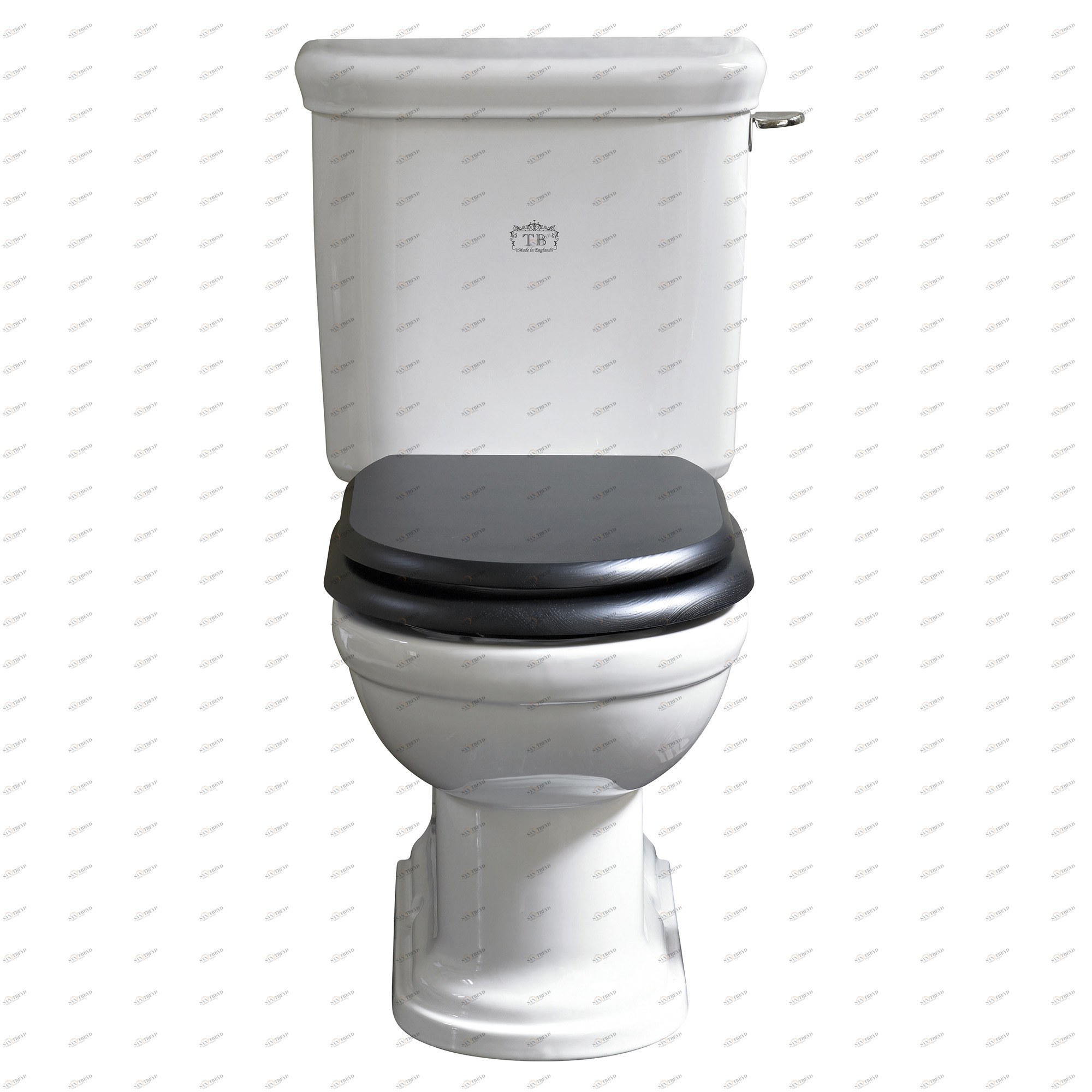 Traditional bathrooms CAMDEN WC-Kombination mit aufgesetztem Spülkasten CS-CA-WC 