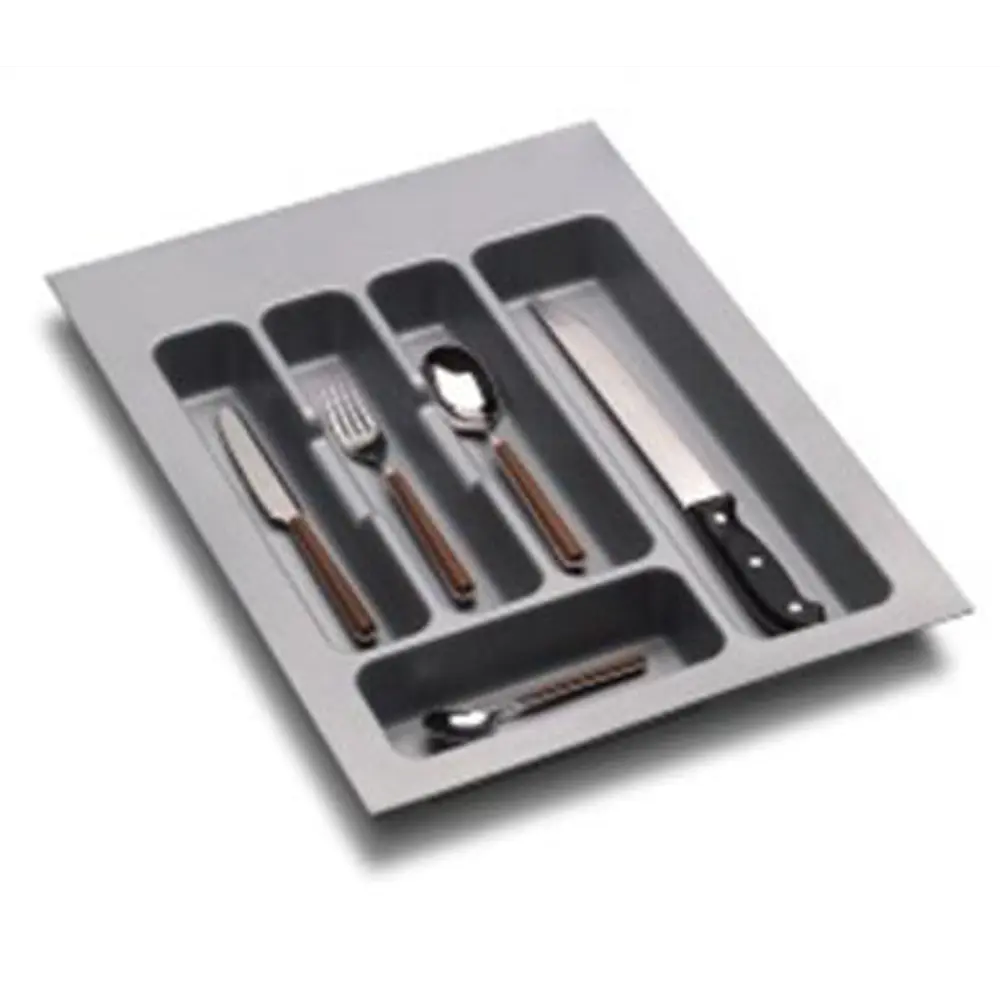 Лоток для столовых приборов Delinia 48.6x4.5x32.6 см пластик цвет серый STLM-2146141 - Вид №4