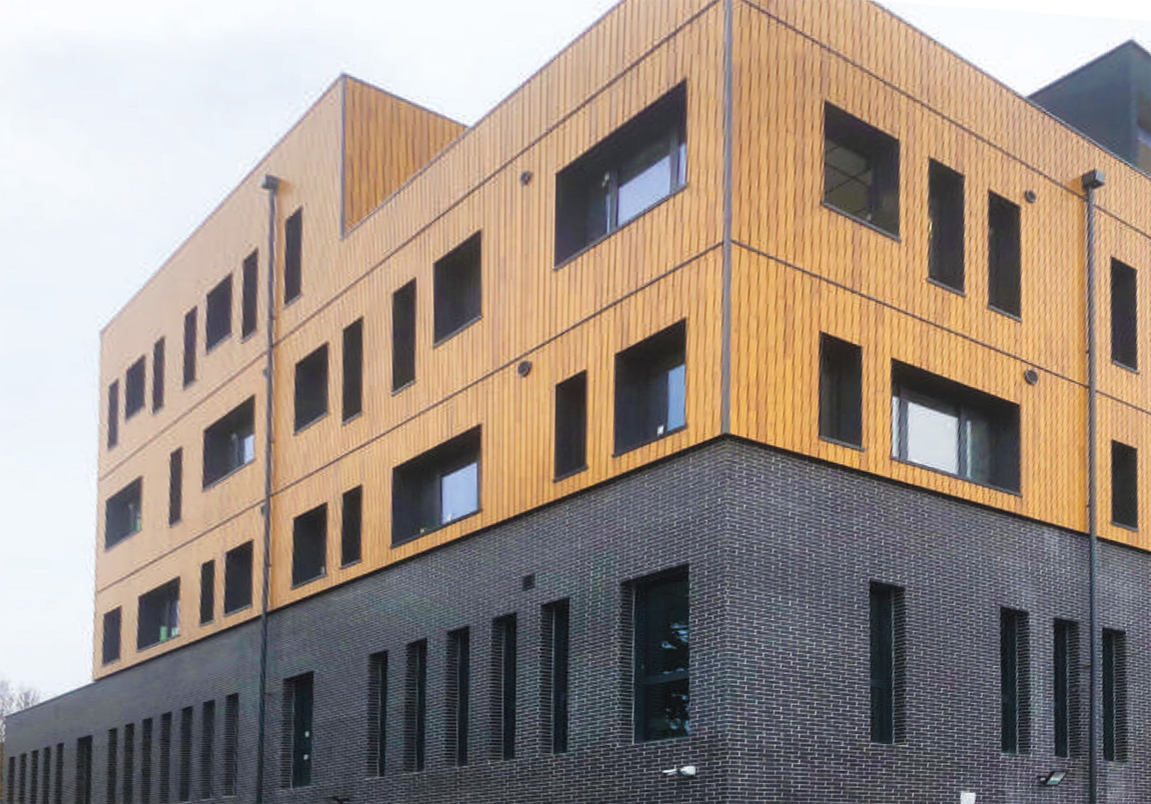 Деревянная панель фасада SIMONIN FUNLAM® ARCH-00024895