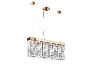 Подвесной светильник с кристаллами