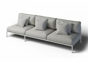 Laubo 3-х местный садовый диван Cosi