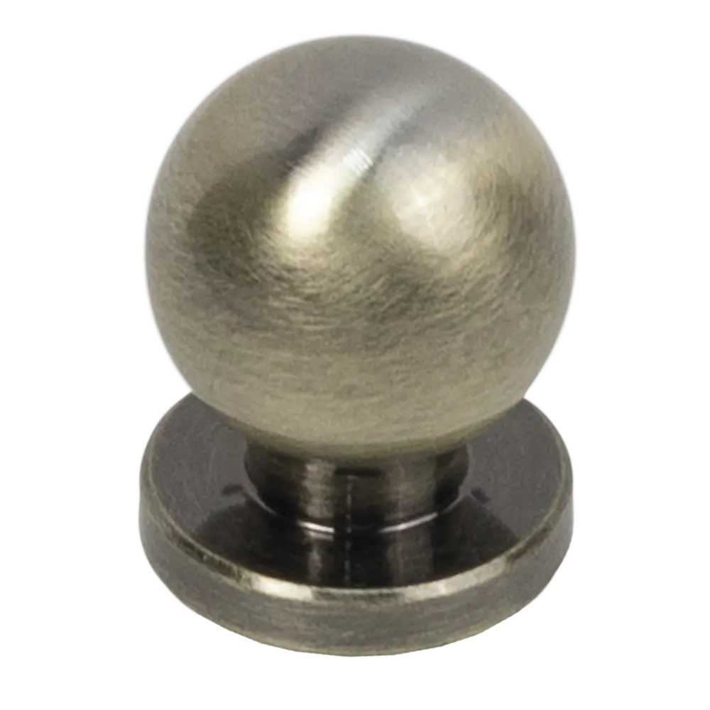 Мебельная ручка-кнопка бронза AKS STLM-2072683