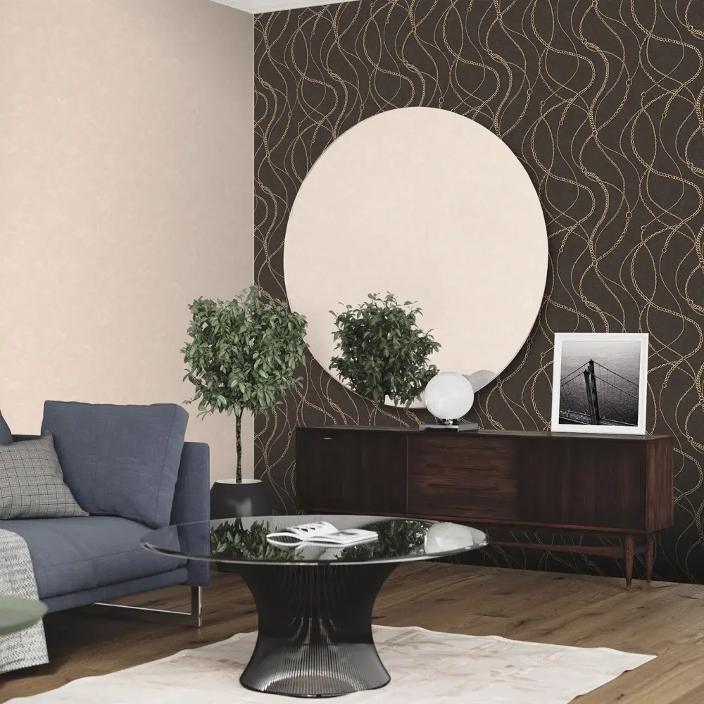 Обои флизелиновые Euro Decor Polo белые 1.06 м ED7134-22 88468836 STLM-2002441 - Вид №3