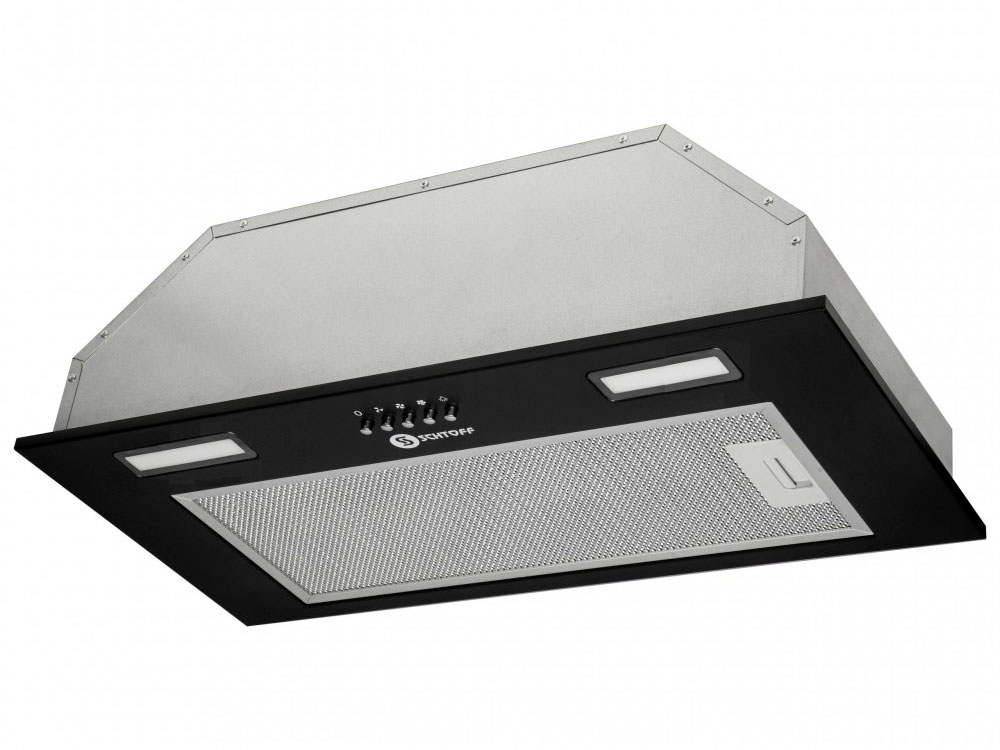 9145461 Вытяжка полновстраиваемая SCHTOFF TDM 60 черный STDN-0065858 - Вид №1