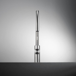 Смеситель для кухни из нержавеющей стали со съемным ручным душем