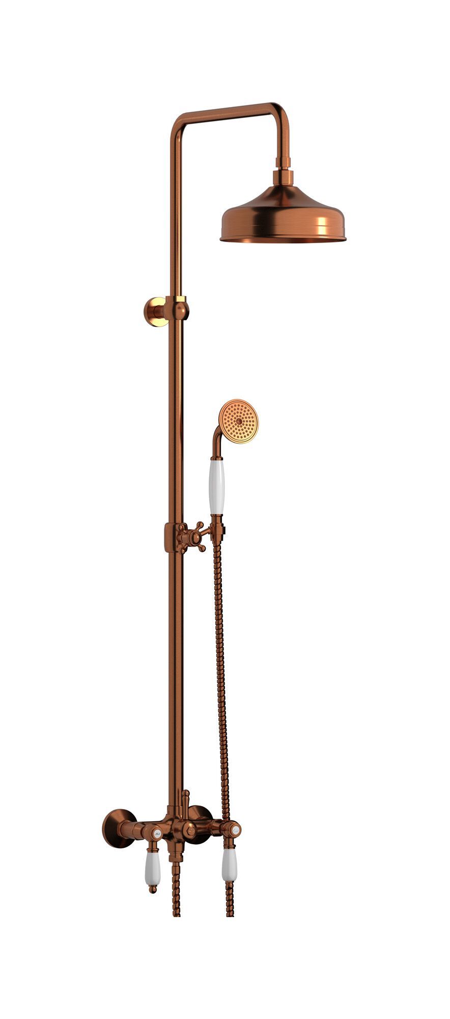 Настенная термостатическая душевая колонна с ручным душем IB Hermes + Hermes Elle ARCH-00071899 - Вид №3