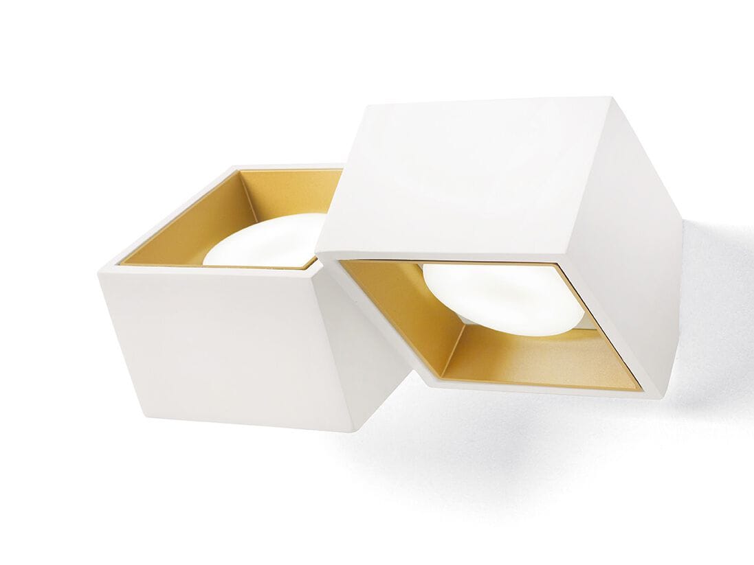 Гипсовая настенная лампа Tecnico NASSO QUADRATA ARCH-00048493 - Вид №4