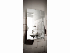 Анти-запотевание зеркало настенный электрический полотенцесушитель