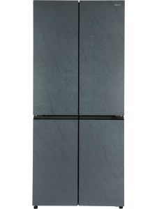 9168754 Холодильник многодверный   HIBERG RFQ-610G GS inverter серый