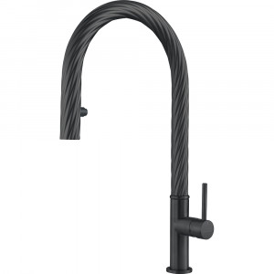 Смеситель кухонный  Franke Maris Free by Dror Выдвижной шланг Черный матовый
