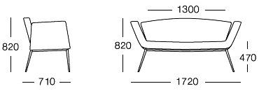 ROSSIN 2-х местный диван Dimon sun-id-1422939 - Вид №2