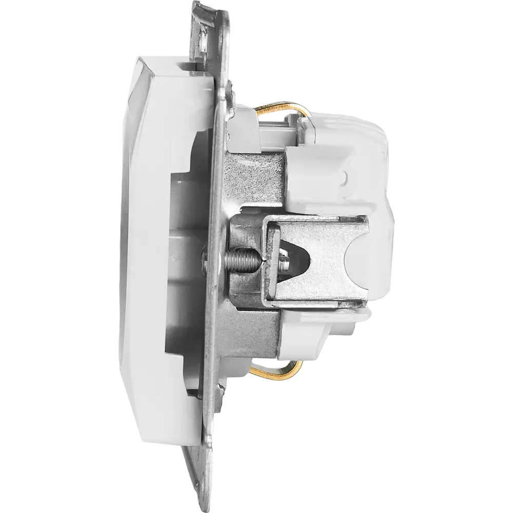 Schneider Electric Glossa — встраиваемая розетка с заземлением и защитными шторками 86710199 STLM-0070812 - Вид №2