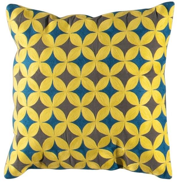 Toulemonde Bochart Подушка из шерсти с квадратным мотивом Cuscini sun-id-1427944 - Вид №1