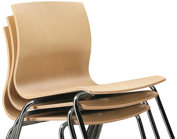 TALIN Штабелируемый стул-санки из фанеры Webwood sun-id-1448760 - Вид №1