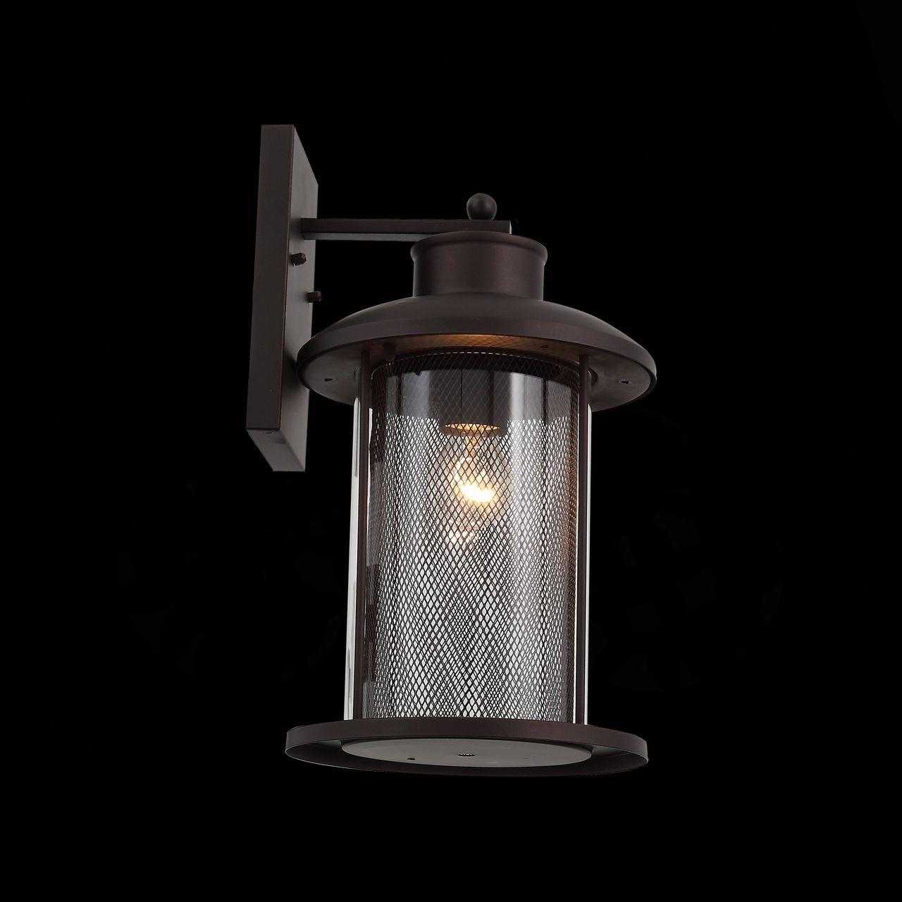 Уличный настенный светильник ST Luce Lastero SL080.401.01 ST LUCE ФОНАРЬ 272378 Коричневый  - Вид №1