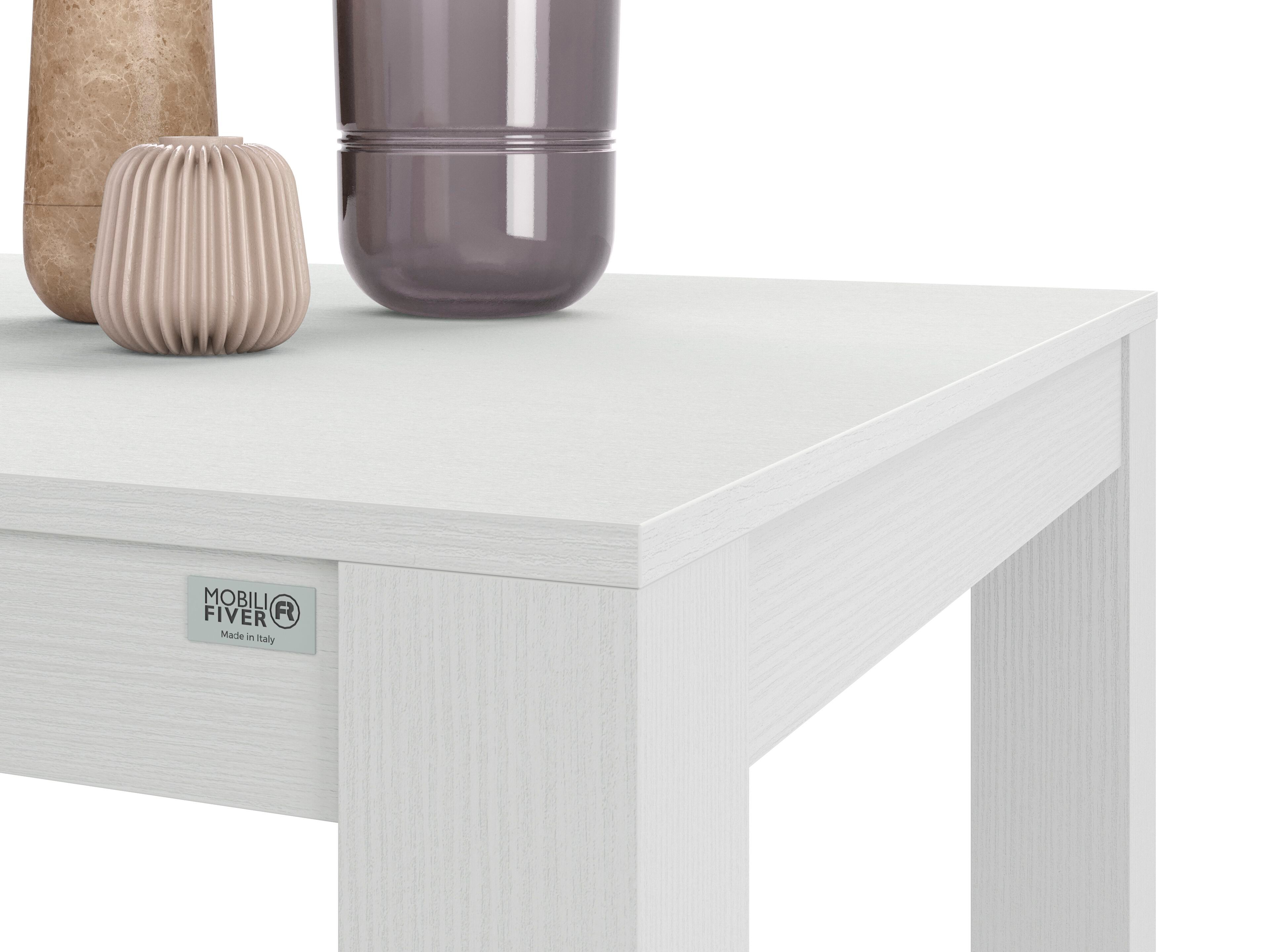 Набор столов из белого ясеня с 2 скамейками Mobili Fiver Rachele ARCH-00052155 - Вид №4