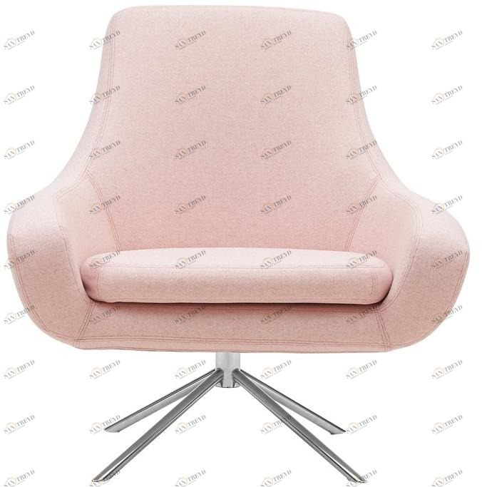 SOFTLINE Вращающееся кресло на козелке из ткани Noomi sun-id-1455624