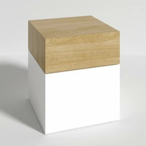 Тумба с ящиками белая One BRAGIN DESIGN  00-3879369 Бежевый;белый