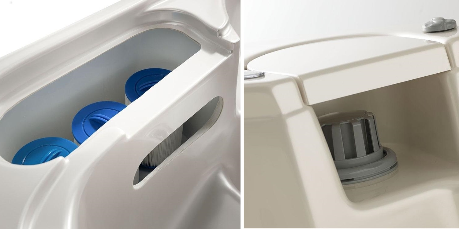 Домашний бассейн My Spa 195_E NW Glass1989 Portable Spa RQ00H110110 - Вид №3