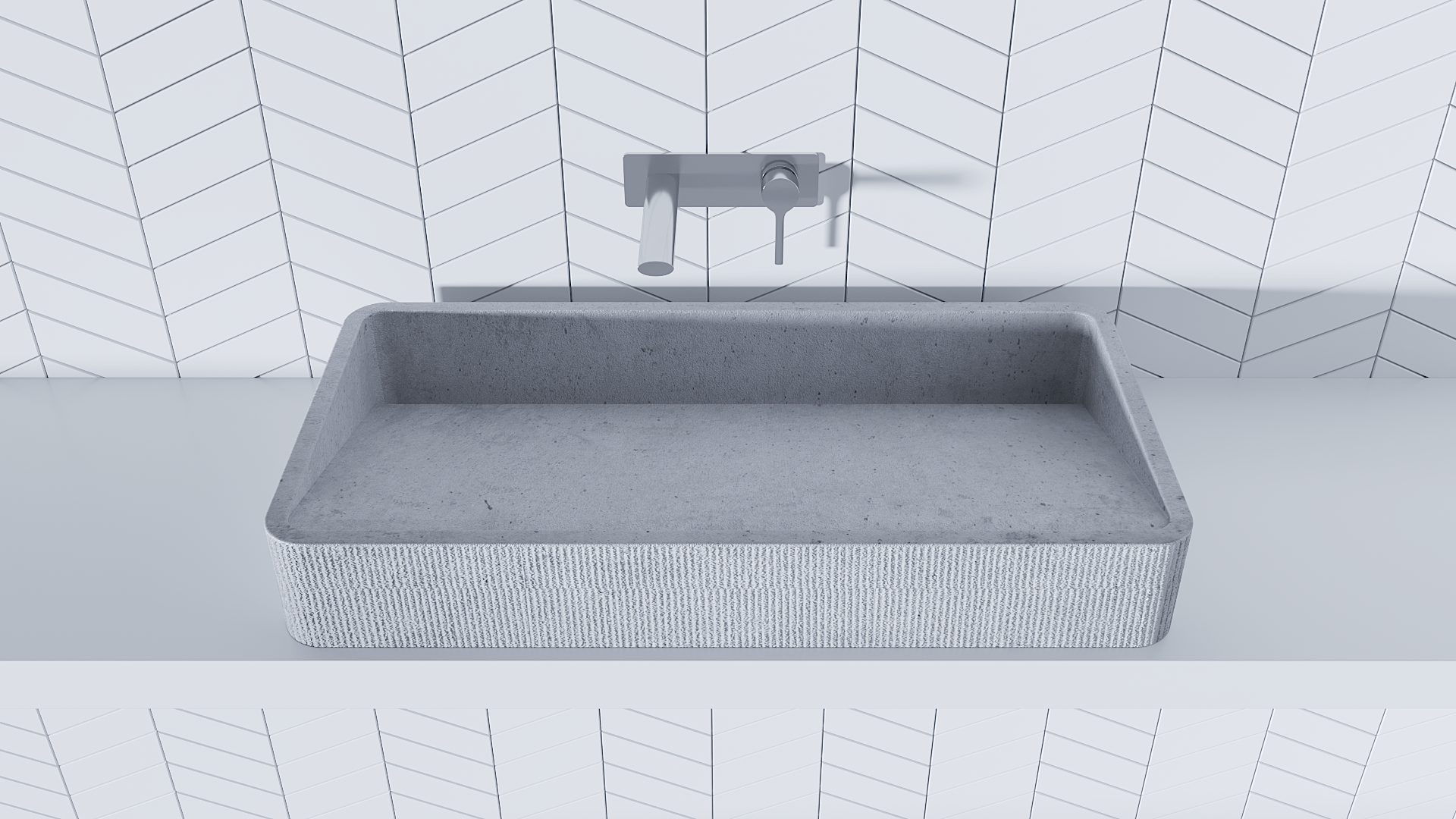 WB-615 Раковина из бетона BET-ON BetOn  - Вид №2