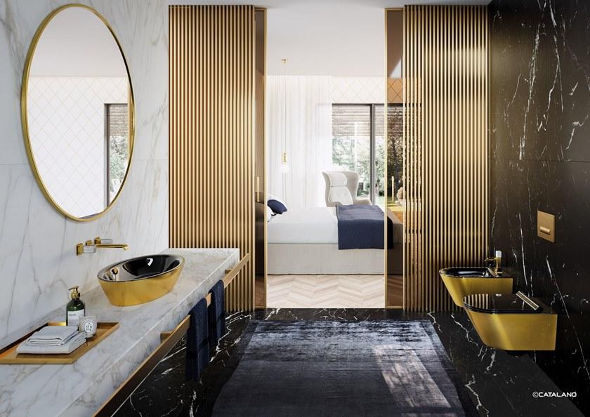 1bs55nrno Биде подвесное Gold & silver CERAMICA CATALANO - Вид №1