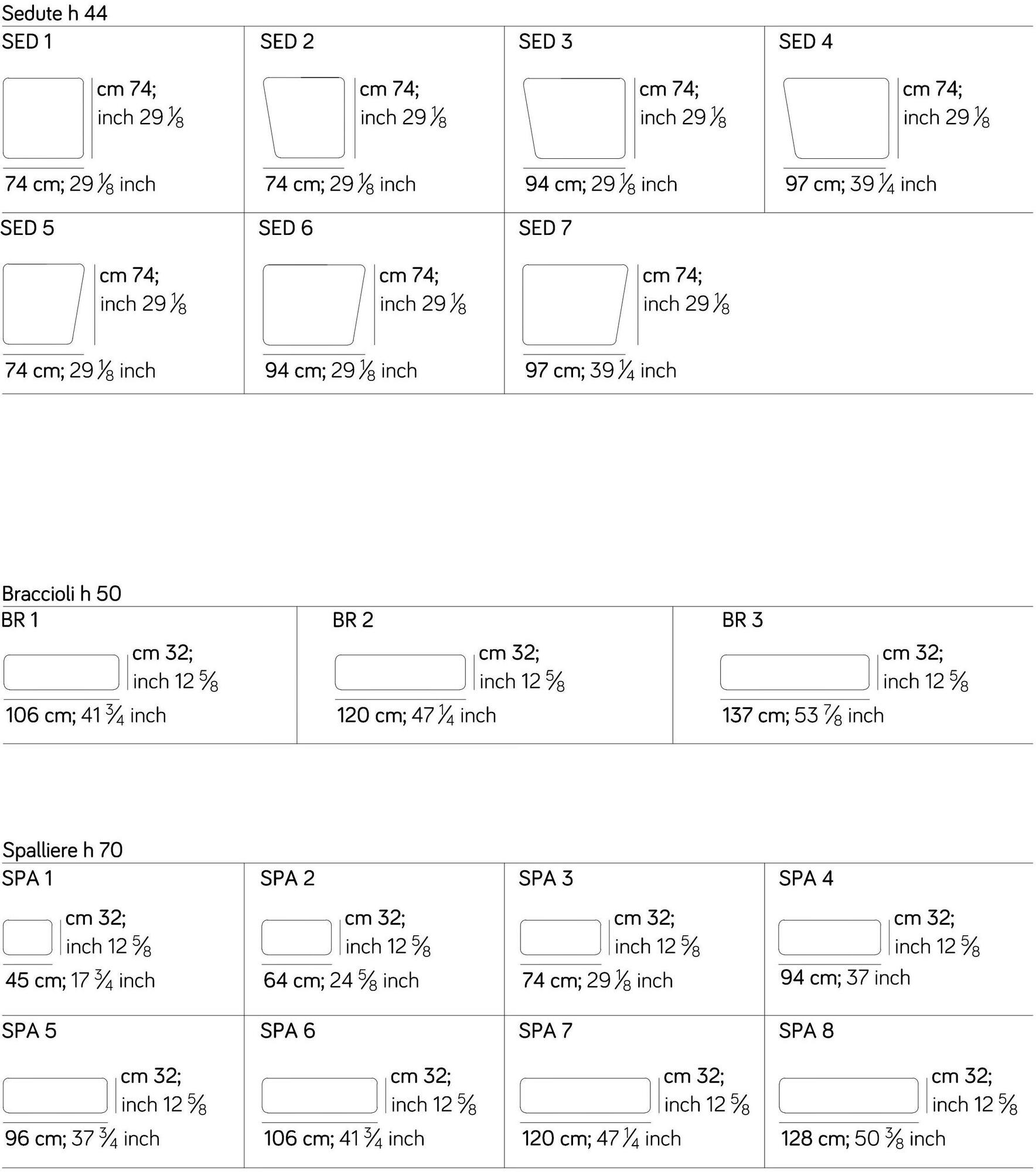 AMURA 3-х местный модульный диван Lapis Am001.060 - Вид №15