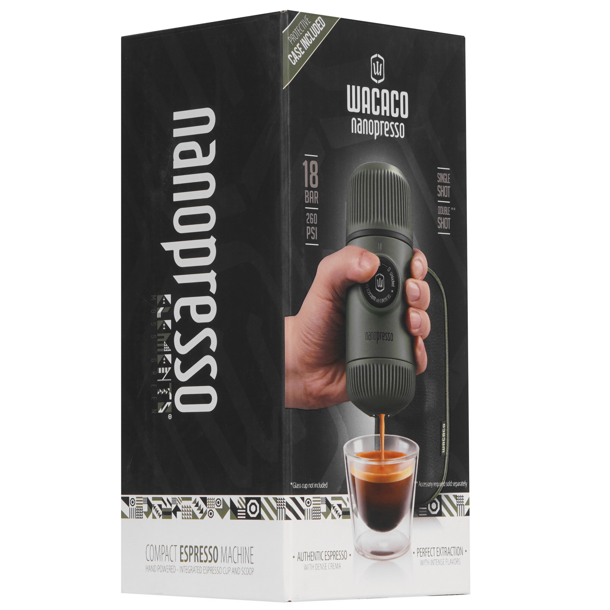 9004333 Кофемашина капсульная WACACO Nanopresso WCCMSGR зеленый STDN-0020108 - Вид №6