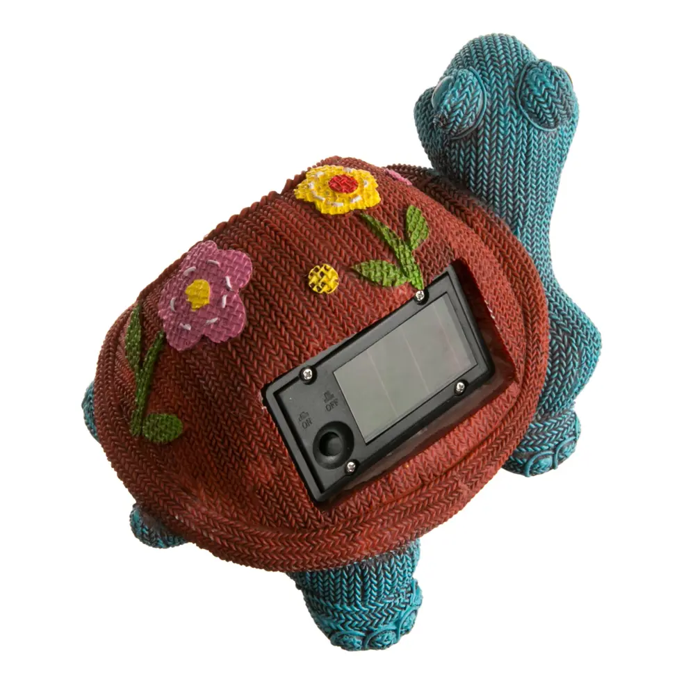 Светильник на солнечных батареях Knitturtle, 19 см, полирезина/полипропен 15673751 STLM-2037558 Santreyd  - Вид №1