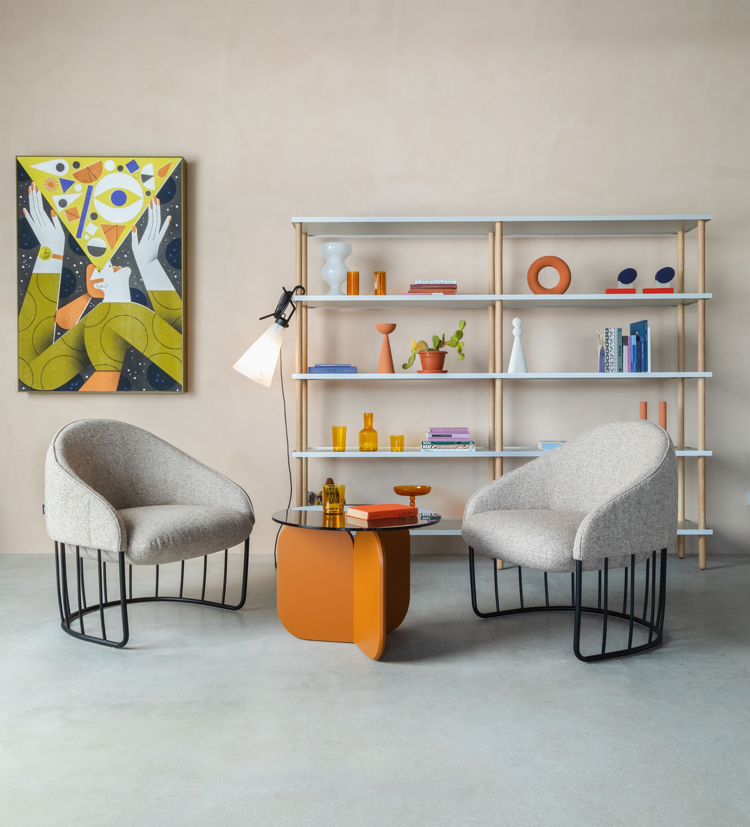 Тканевое кресло с подлокотниками SANCAL Tonella ARCH-00019799 - Вид №4