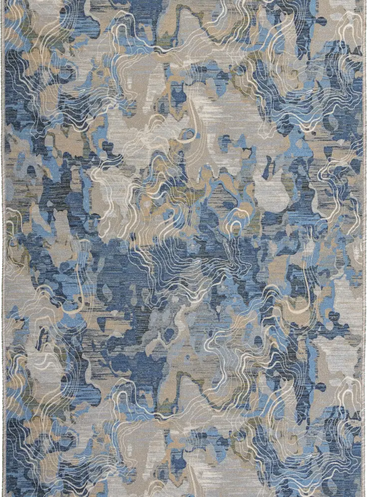 РОЯЛТАФТ Ковровая дорожка «Ocean» серый 1.2 м для современного интерьера 85358277